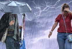 Son rapor Meteoroloji tarafından yayınlandı birçok il için sağanak yağış uyarısı geldi