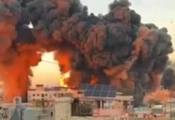 İsrail Lübnan'ın başkenti Beyrut'tu vurdu! Çok sayıda patlama sesi duyuldu