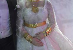 Geline 3 kilo altın, damada 4 milyon TL takıldı