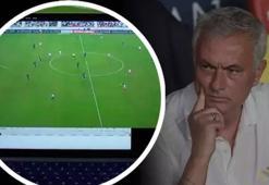 Fenerbahçe'de Jose Mourinho'nun laptoplu tepkisi gündem oldu