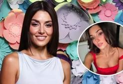Hande Erçel Fas'ta düzenlenen moda fuarının onur konuğu oldu