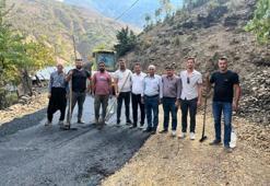 Feke Belediye Başkanı yol sözünü tuttu, mahalleli büyük sevinç yaşadı