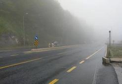 Bolu Dağı'nda görüş mesafesi düştü