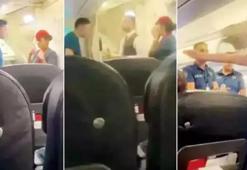 Uçuş esnasında kabin görevlilerine hakaret eden sanığa 9 yıl hapis istemi