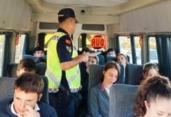 Aydın Karacasu'da okul servisleri denetlendi