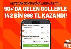 Heyecan son dakikalarda arttı… 90+’da gelen gollerle 142 bin 998 TL kazandı!