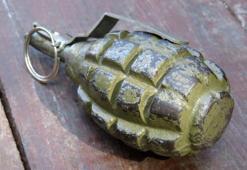 Adana'da yol kenarında el bombası bulundu