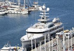 Lüks yat "Cloudbreak" Fethiye'de görüntülendi