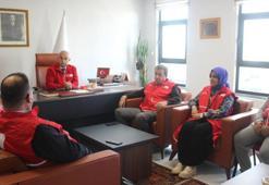 Kayseri'de Türk Kızılay'ı engellileri sevindirdi