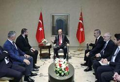 Cumhurbaşkanı Erdoğan, Sırbistan'da Sancak bölgesinin liderleriyle bir araya geldi