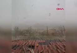 Çanakkale'de etkili olan sağanak yağış sele sebep oldu