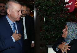 Cumhurbaşkanı Erdoğan Çengelköy'de vatandaşlar ile sohbet etti