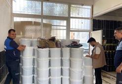 Hatay’da sağlığa uygun olmayan 6 buçuk ton salça imha edildi