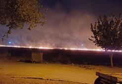 Suriye'nin Azez kentinde çıkan çatışmada havan mermileri Kilis'te mayınlı alana düştü