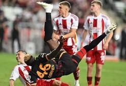 Galatasaray'da Osimhen'in röveşata golü Avrupa'yı salladı! 'Acımasız'