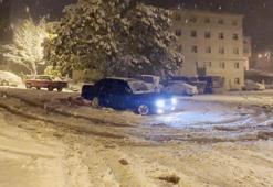 Ordu'da yoğun kar yağışı sonrası drift eğlencesi! Binlerce lira ceza ödedi