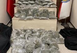 Giresun'da 55 kilo 789 gram uyuşturucu ele geçirildi
