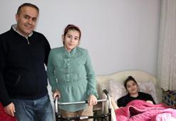 Van'da arkadaşları ve öğretmenleri Gülperi'ye umut oldu!