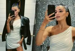 Hande Erçel'den aynalı pozlar! Instagram'da beğeni yağdı