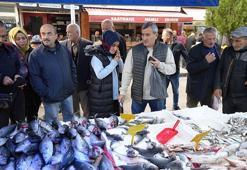Fırtına dindi, balık fiyatları düştü, tezgahlar şenlendi