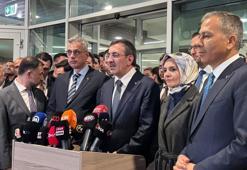 Cumhurbaşkanı Yardımcısı Yılmaz ve bakanlar TUSAŞ saldırısında yaralanan vatandaşları ziyaret etti