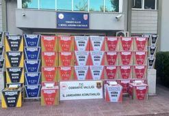 Osmaniye'de 2,5 milyon kaçak makaron ele geçirildi