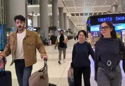 Hafsanur Sancaktutan Cannes dönüşü sevgilisi Kubilay Akayı yalnız bırakmadı