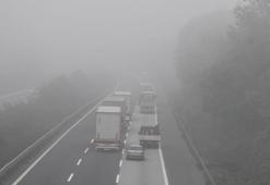Anadolu Otoyolu'nda sis ulaşımı aksattı