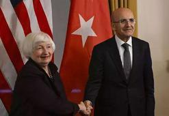 Hazine ve Maliye Bakanı Mehmet Şimşek ABD Hazine Bakanı Janet Yellen ile bir araya geldi.