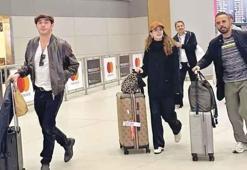 Burak Deniz ve Su Burcu Yazgı Coşkun, İstanbul’a döndü