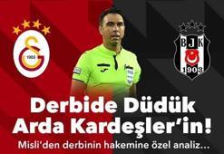 Arda Kardeşler için bir ilk! Misli’den Galatasaray – Beşiktaş derbisinin hakemine özel analizler…