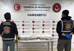 Gümrükte operasyon! 103 milyon lira değerinde uyuşturucu ele geçirildi
