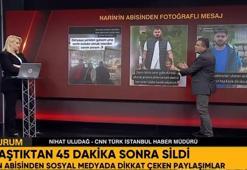 Narin Güran'ın ağabeyinin paylaşımları dikkat çekti!
