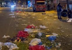 Kartal'da belediye çalışanları greve gitti çöpler sokakta kaldı