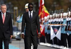 Cumhurbaşkanı Erdoğan Senegal Cumhurbaşkanı'nı törenle karşıladı