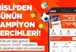 Misli’den günün şampiyon tercihleri