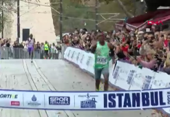 İstanbul'da Maraton Koşusu heyecanı! Binlerce vatandaş koştu
