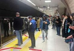 Üsküdar - Samandıra metro hattında arıza! Duraklarda yoğunluk yaşandı