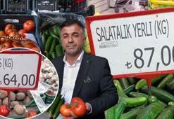 Sebze halinde 40 liraya satılan salatalık marketlerde 87 lira! 'Tüketici fahiş fiyatlar nedeniyle zarar ediyor'