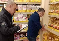 Aydın Buharkent'te market ve kahveler denetlendi