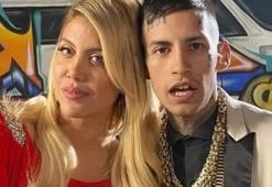 Icardi'ye bir şok daha! Wanda Nara canlı yayında sevgilisiyle öpüştü