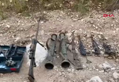 Pençe-Kilit operasyonunda çok sayıda mühimmat ele geçirildi!