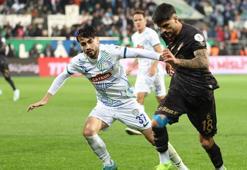 Çaykur Rizespor Trabzonspor maçında büyük çekişme ve 4 gol vardı!