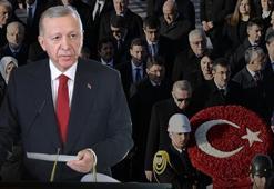 Cumhurbaşkanı Erdoğan ve devlet erkanı Ata'nın huzurunda:  Büyük Türkiye vizyonuyla yolumuzda ilerliyoruz