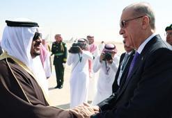 Cumhurbaşkanı Erdoğan Suudi Arabistan'a ulaştı