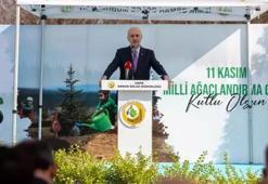 TBMM Başkanı Numan Kurtulmuş, İzmir'de fidan dikim törenine katıldı