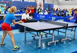 Adana'da Veteranlar Masa Tenisi Turnuvası için geri sayım başladı