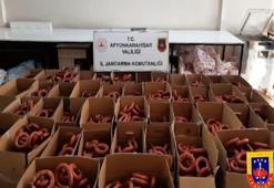 Afyonkarahisar’da bozulmuş sucuklara el konuldu