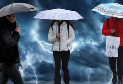 Son hava durumu raporu açıklandı Meteoroloji sağanak yağışlara karşı uyardı
