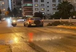 Herkes 5 metrelik alana yağmur yağdı sandı, gerçek bambaşka çıktı!